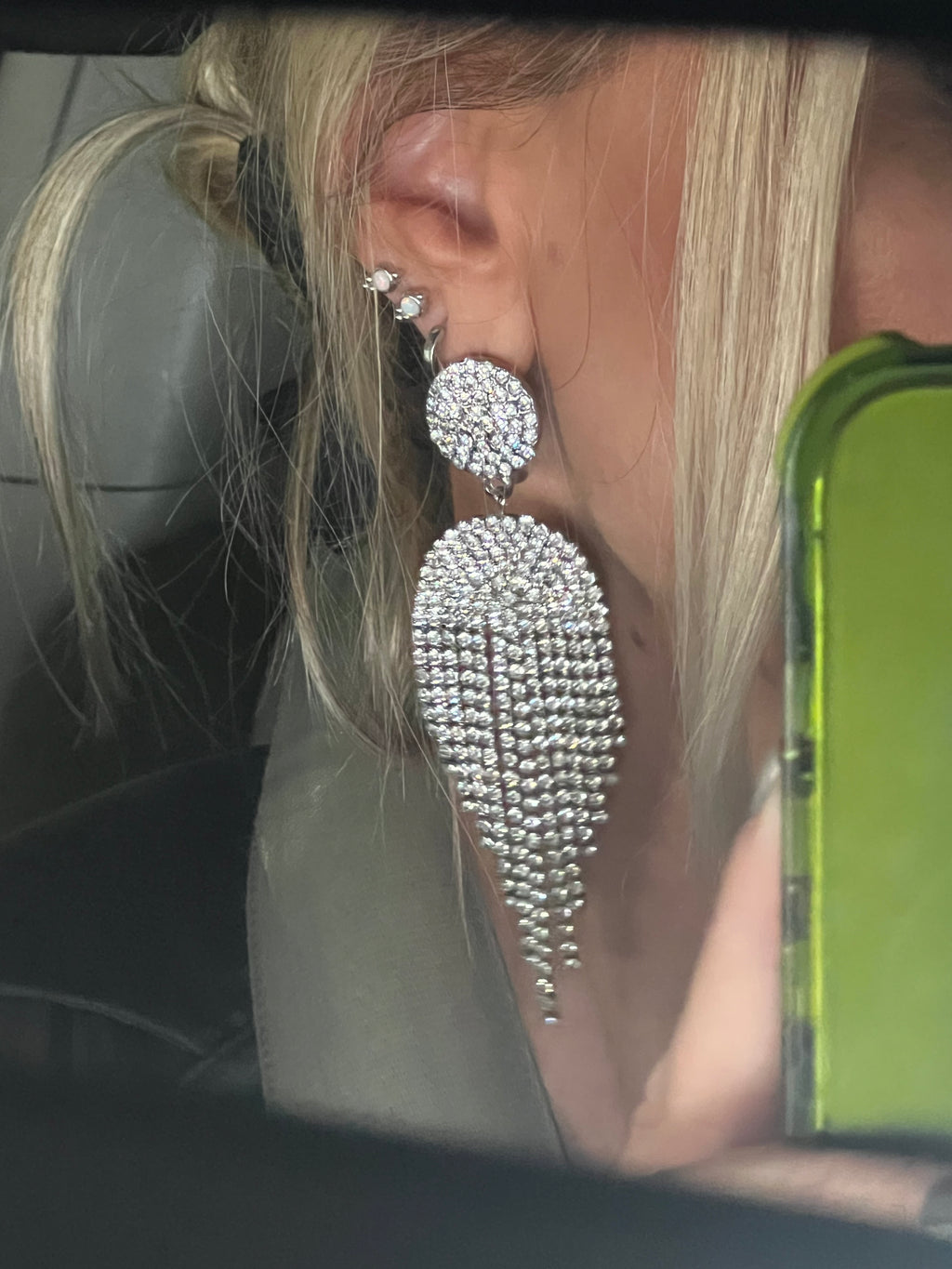 Caught Your Eye Rhinestone Earrings – Shop Moda B